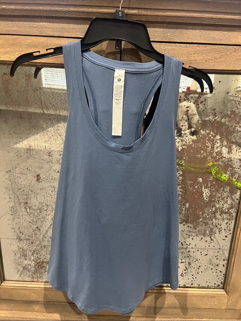 lululemon athletica Dusty Blue Racerback Tank